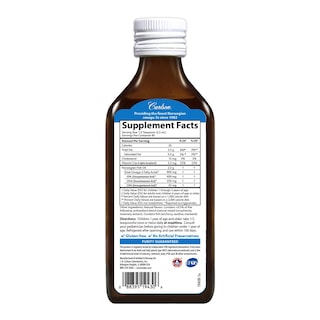 Foto 2 | Suplemento Carlson Kid's The Very Finest Fish Oil, 200 Ml - Venta Internacional.