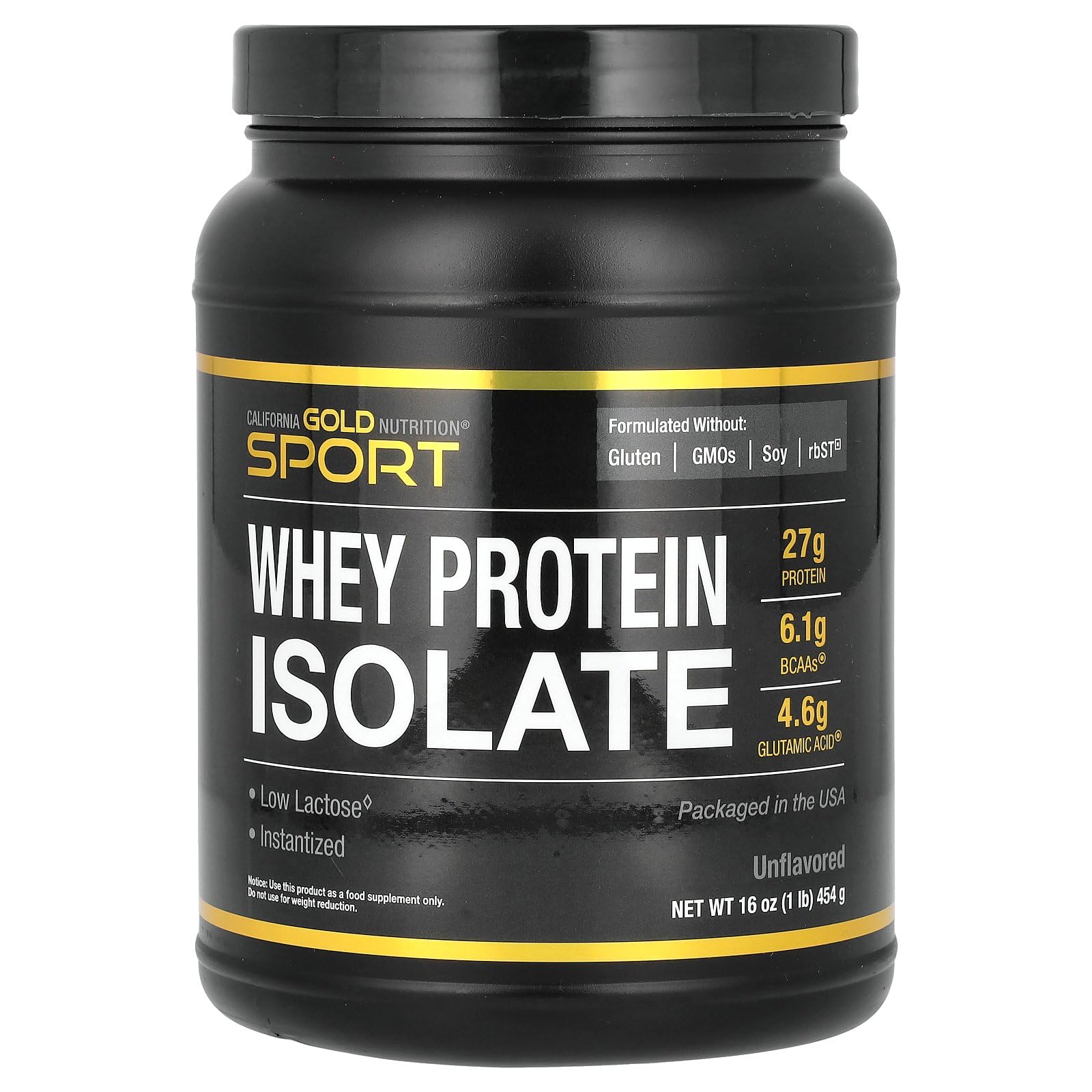 Foto 2 pulgar | Proteína De Suero Aislada California Gold Nutrition Sport 454 G - Venta Internacional.