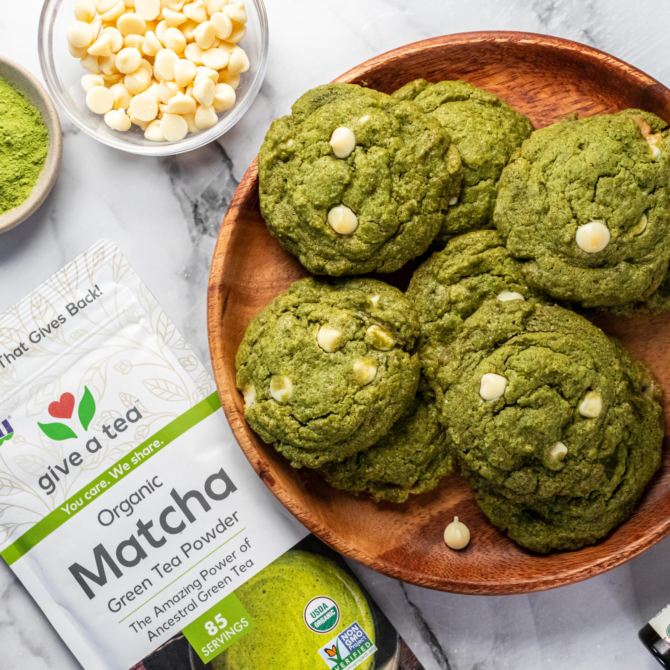 Foto 5 pulgar | Té Verde Matcha En Polvo Now Foods, 85 Ml, Certificado Orgánico - Venta Internacional.