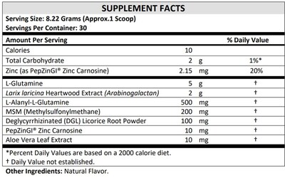 Foto 2 | Suplemento Terra Origin Healthy Gut Vegan Con L-glutamina - Venta Internacional.