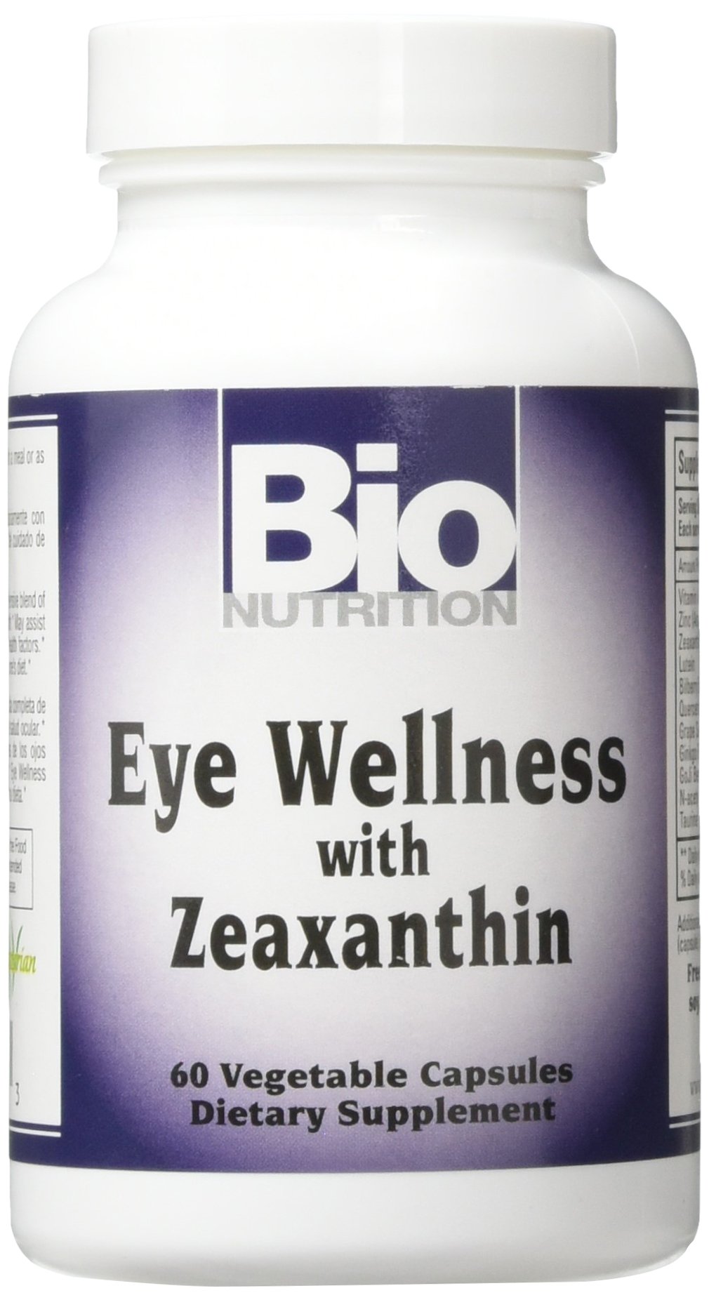 Foto 2 pulgar | Suplemento Bio Nutrition Eye Wellness 60 Cápsulas - Venta Internacional.
