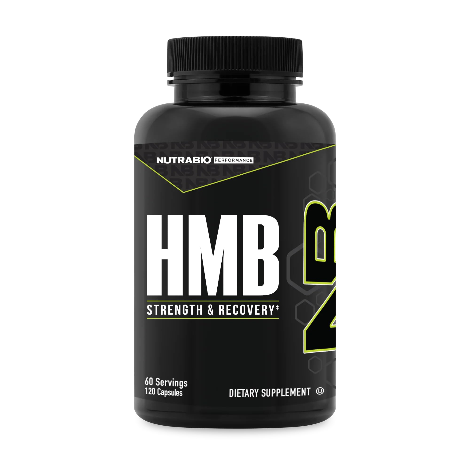 Foto 2 pulgar | Suplemento Nutrabio Hmb 1000 Mg 120 Cápsulas Para Hombres - Venta Internacional.