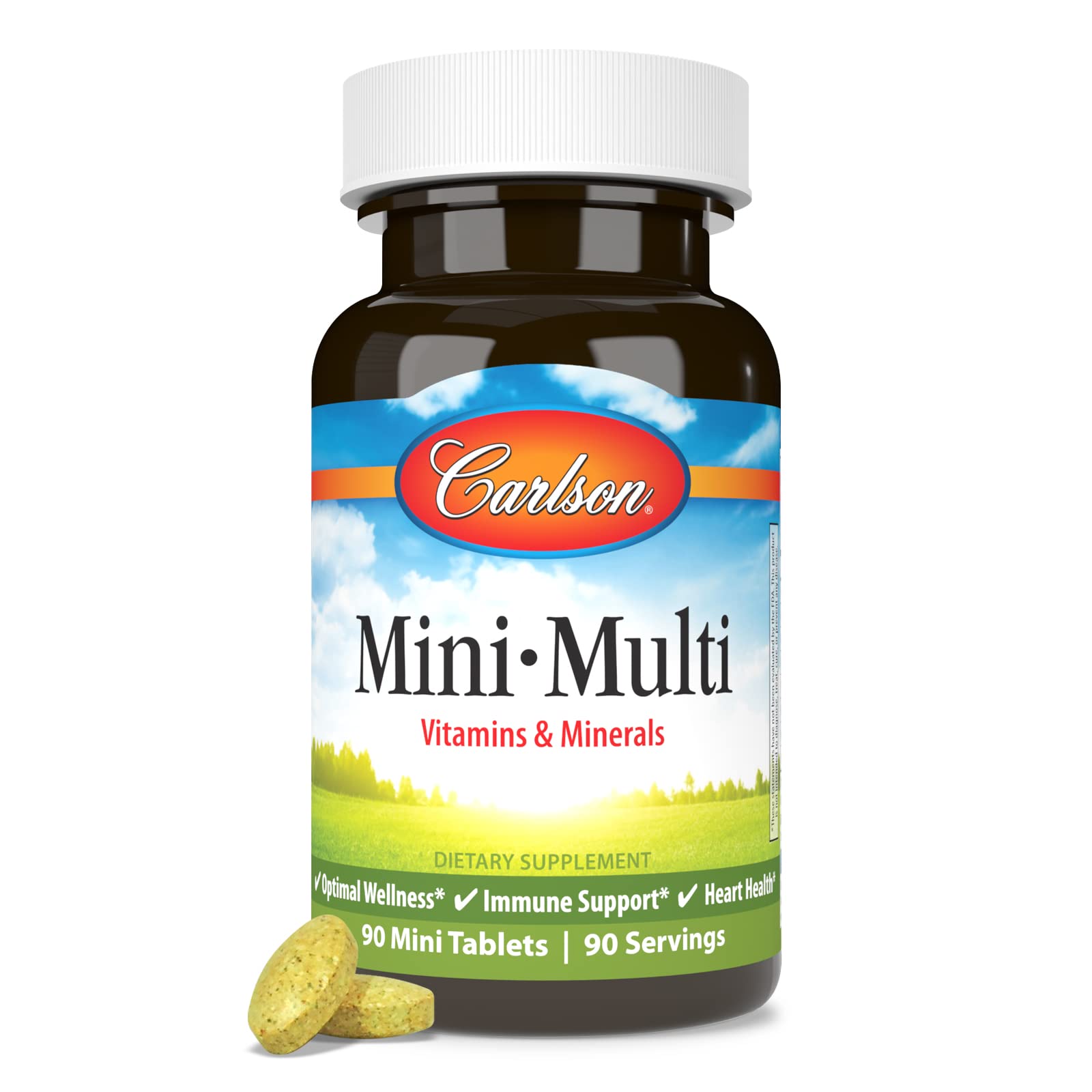 Foto 6 pulgar | Suplemento Carlson Mini-multi Vitaminas Y Minerales 90 Comprimidos - Venta Internacional.