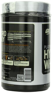 Foto 2 | Proteína En Polvo Optimum Nutrition Platinum Hydro Whey 800 G - Venta Internacional.