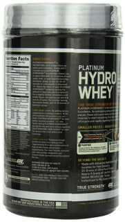 Foto 3 | Proteína En Polvo Optimum Nutrition Platinum Hydro Whey 800 G - Venta Internacional.