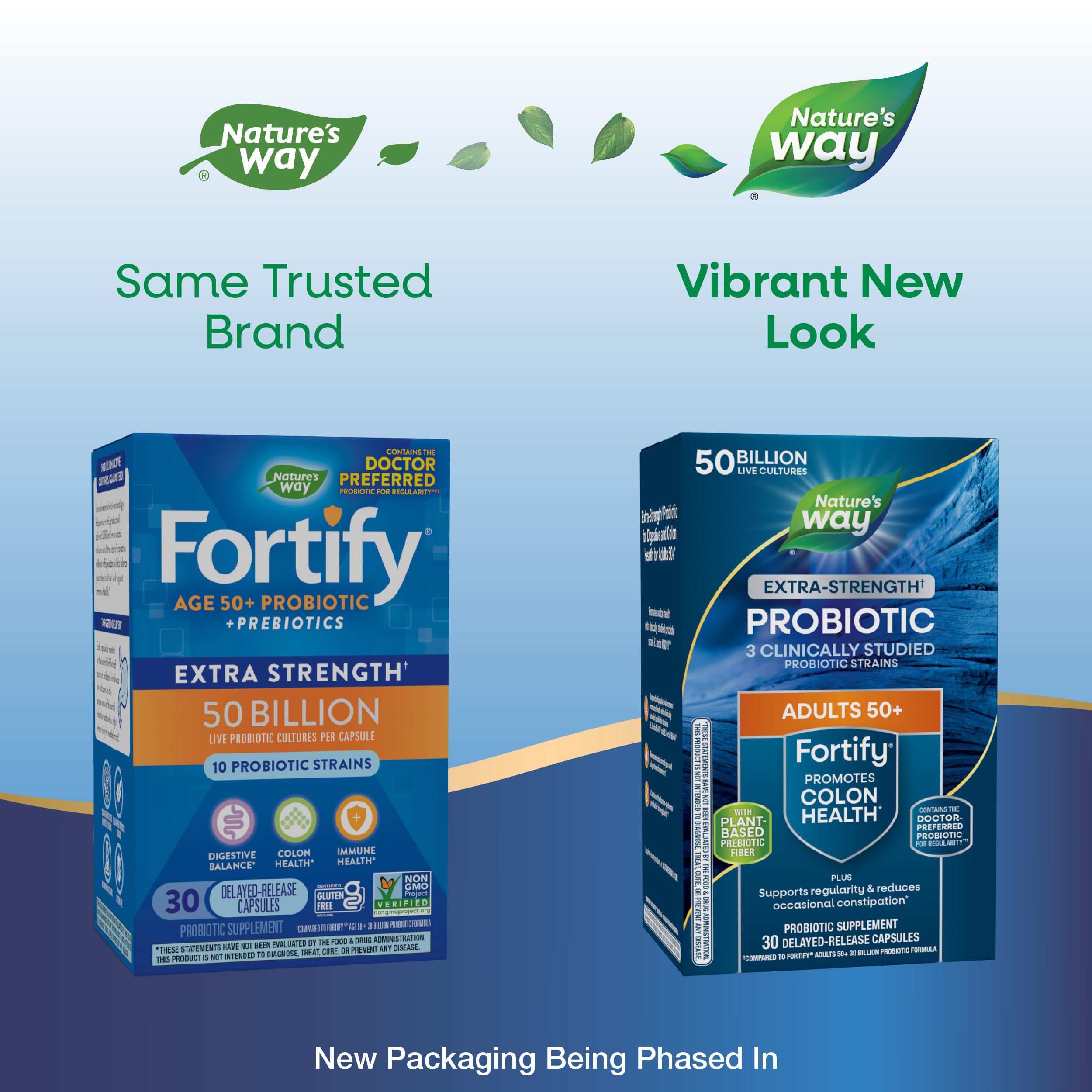 Foto 3 pulgar | Suplemento Probiótico Nature's Way Fortify Extra Strength 50+ - Venta Internacional.