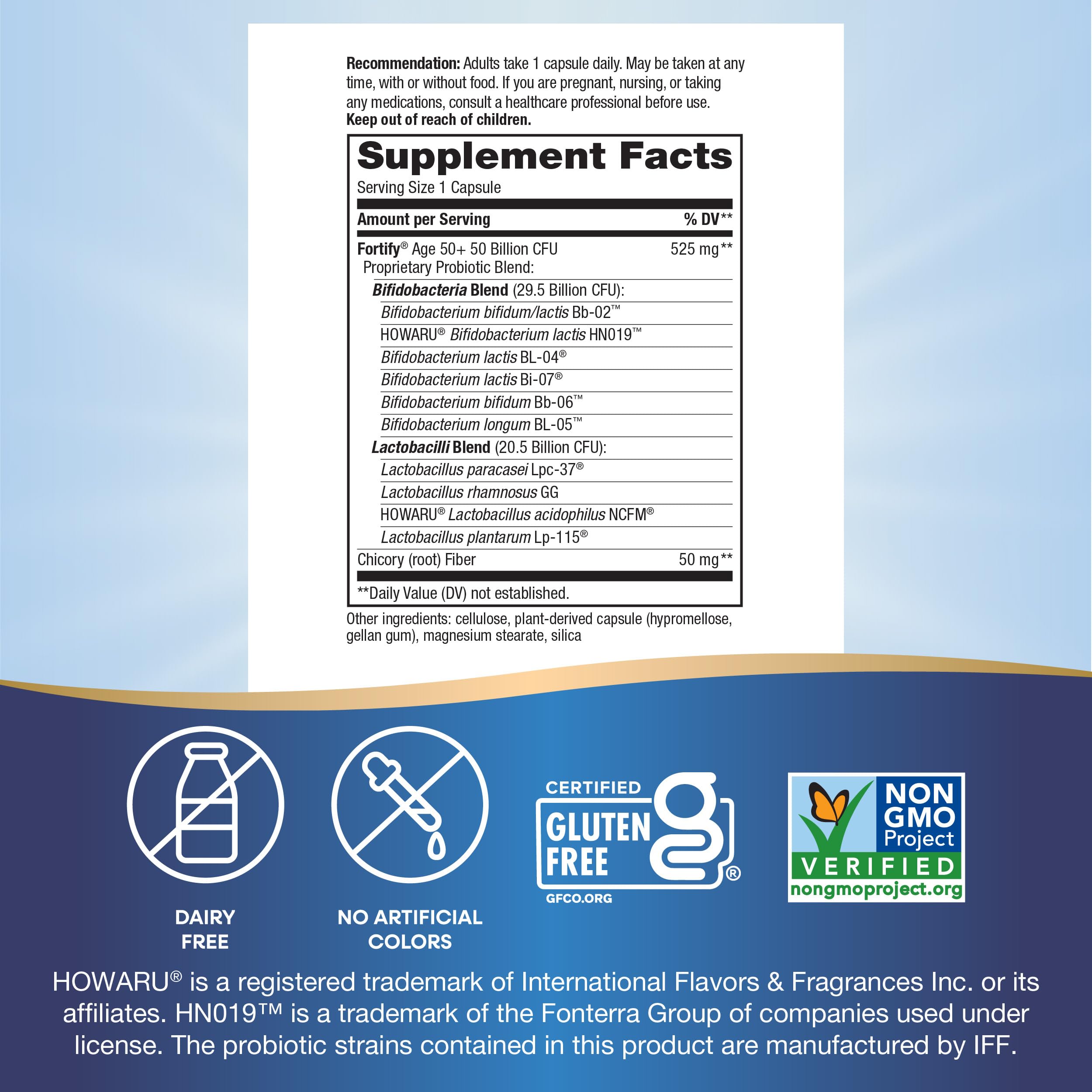 Foto 6 pulgar | Suplemento Probiótico Nature's Way Fortify Extra Strength 50+ - Venta Internacional.