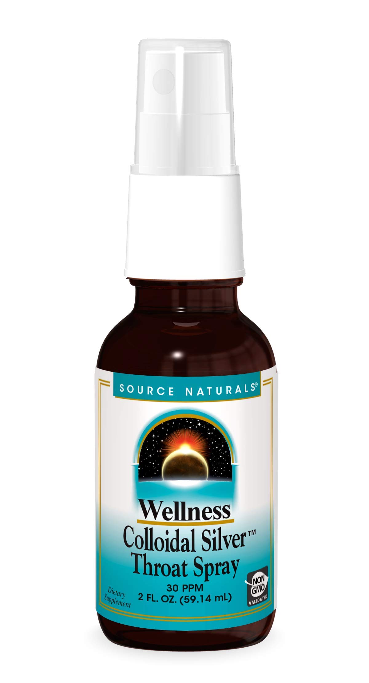 Foto 2 pulgar | Spray Líquido De Plata Coloidal Source Naturals 60 Ml 30 Ppm - Venta Internacional.