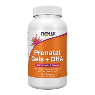 Foto 1 | Geles Prenatales Supplements Now Con 250 Mg De Dha Y 180 Cápsulas Blandas De Aceite De Borraja - Venta Internacional.