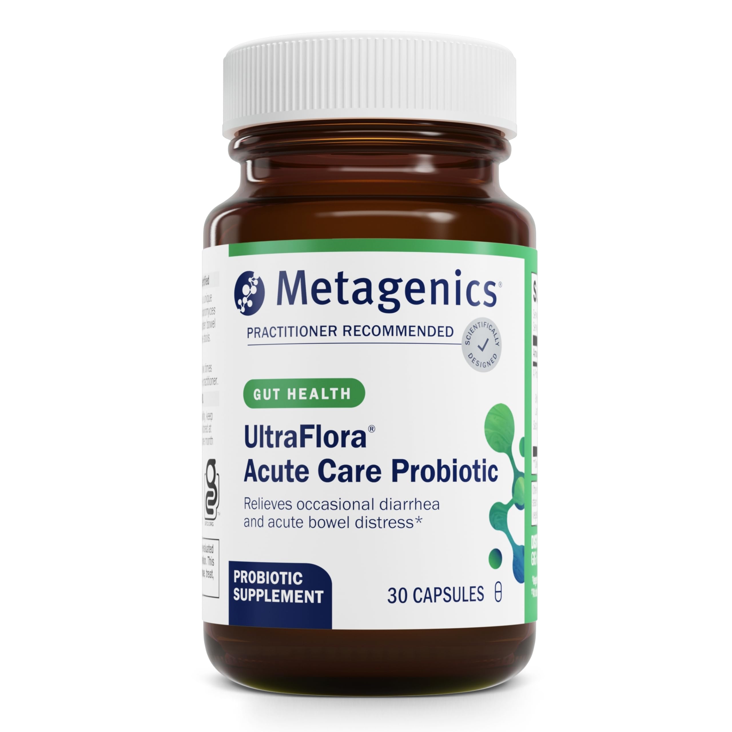 Foto 1 | Suplemento Metagenics Ultraflora Acute Care 30 Cápsulas - Venta Internacional.