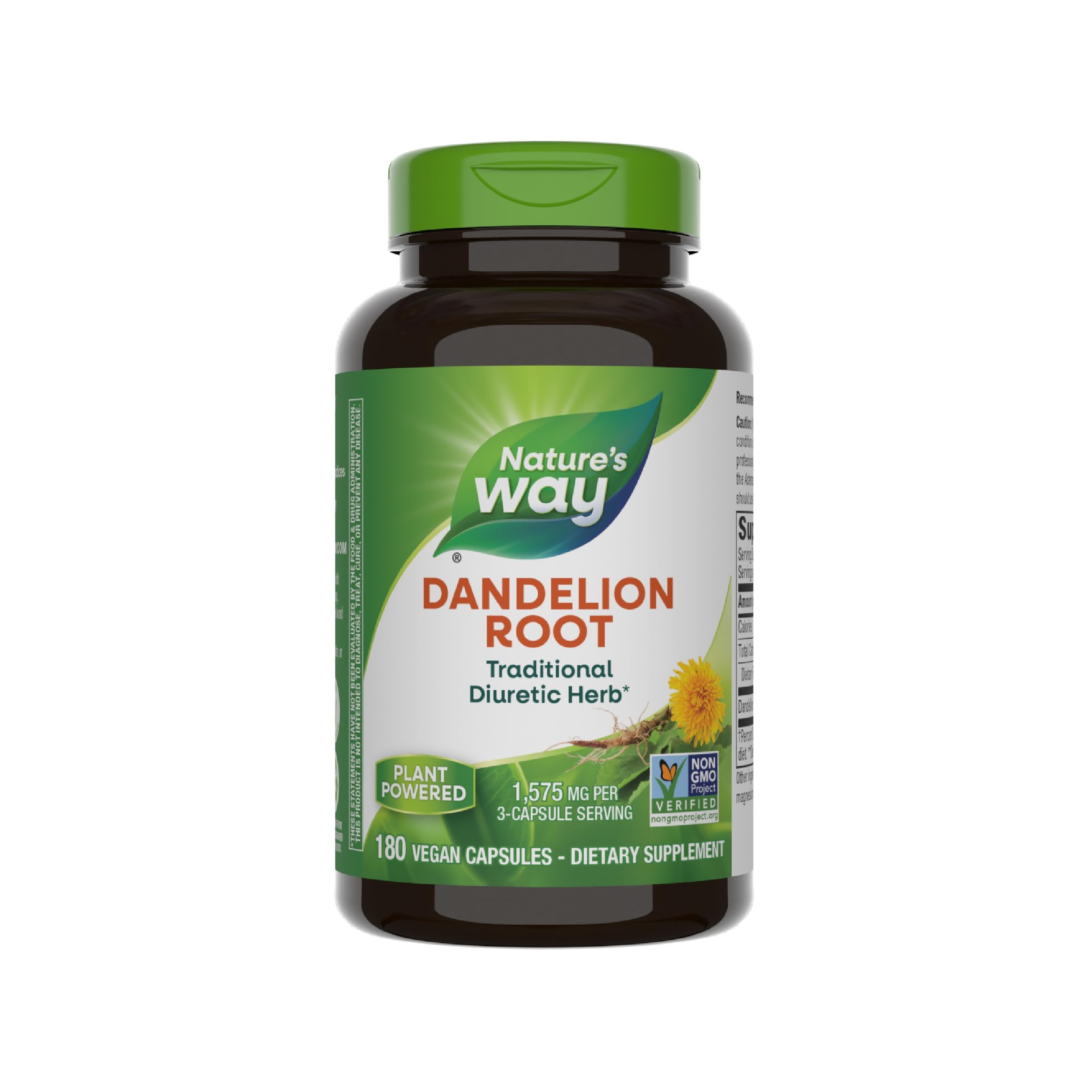 Foto 1 | Suplemento De Raíz De Diente De León De Nature's Way 180 Cápsulas - Venta Internacional.