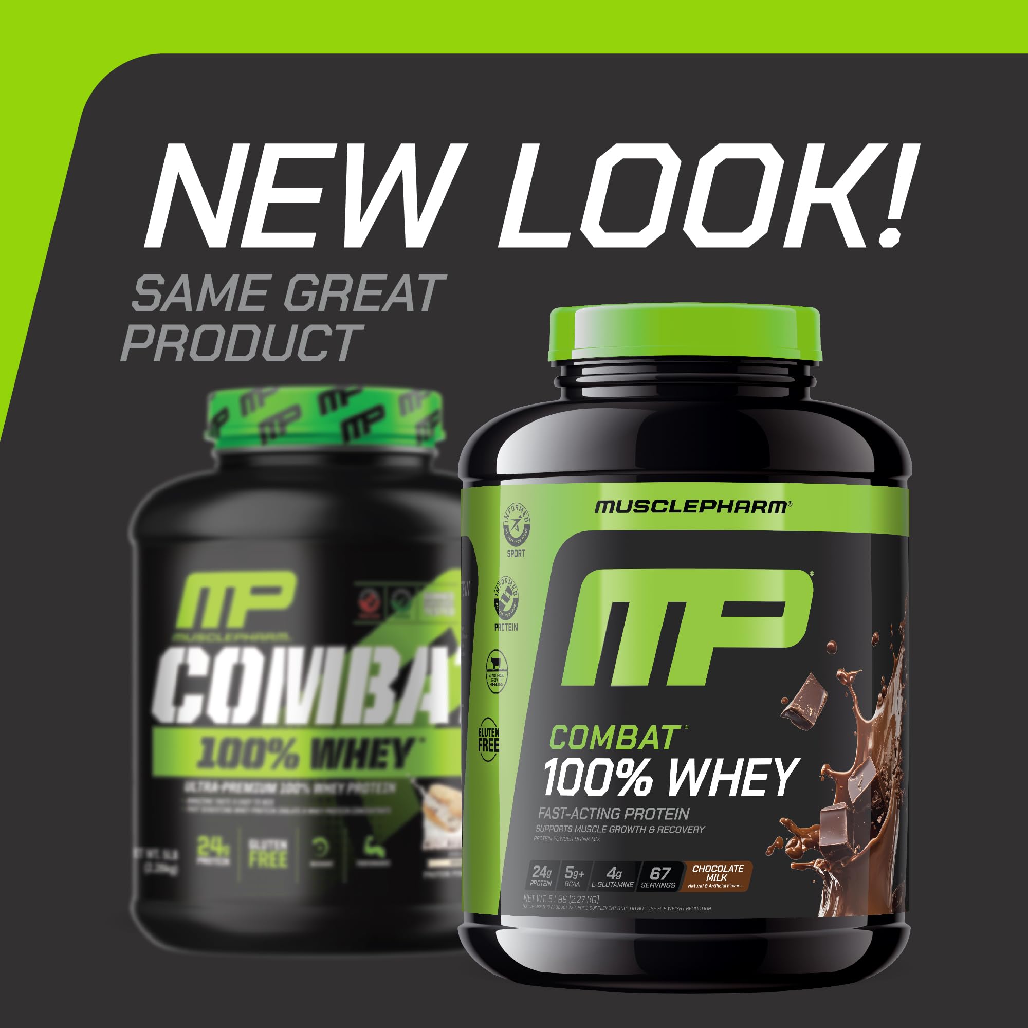 Foto 3 pulgar | Proteína De Suero En Polvo Musclepharm Combat 100% Chocolate 2,27 Kg - Venta Internacional.