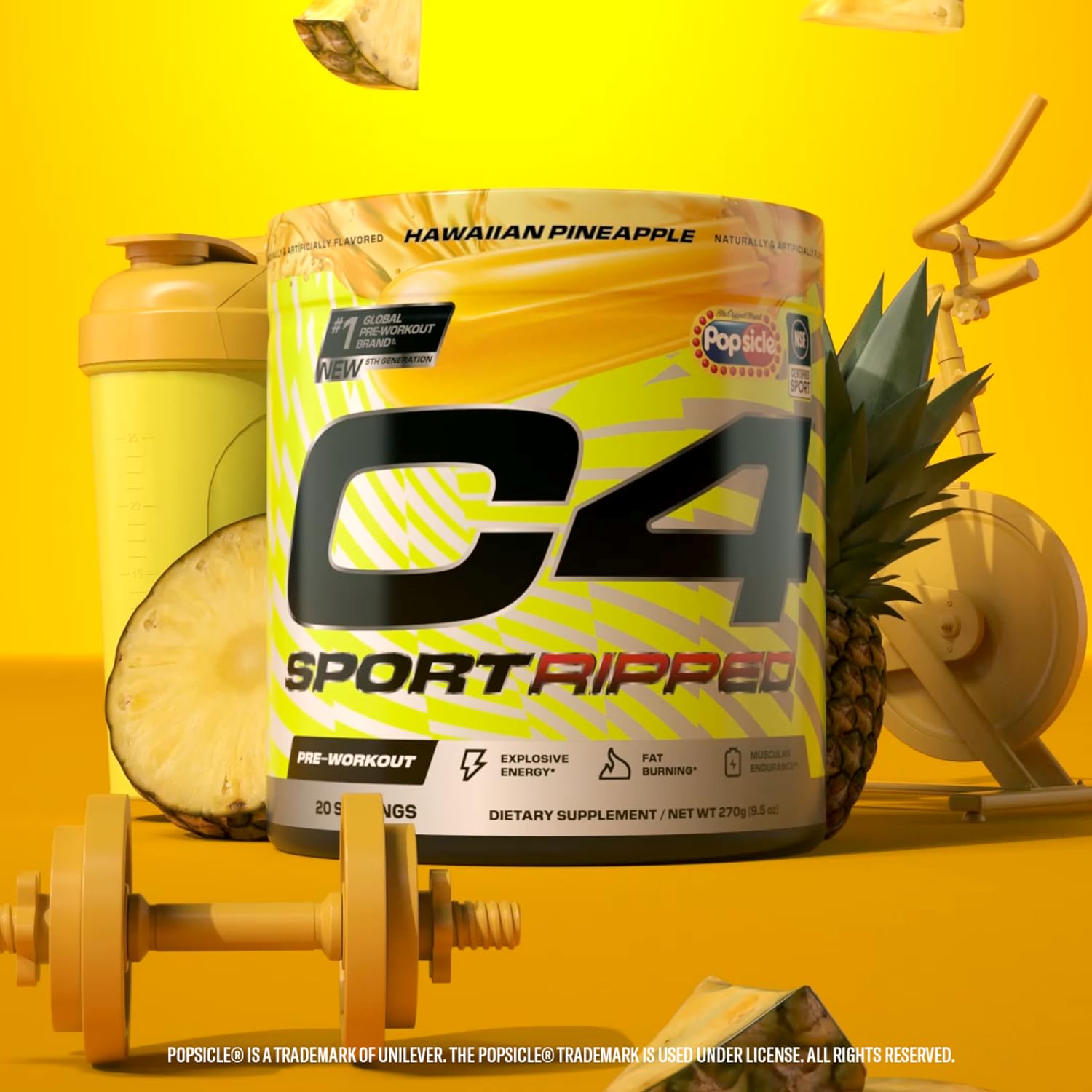 Foto 4 pulgar | Polvo Preentrenamiento Cellucor C4 Ripped Sport, 20 Porciones - Venta Internacional.