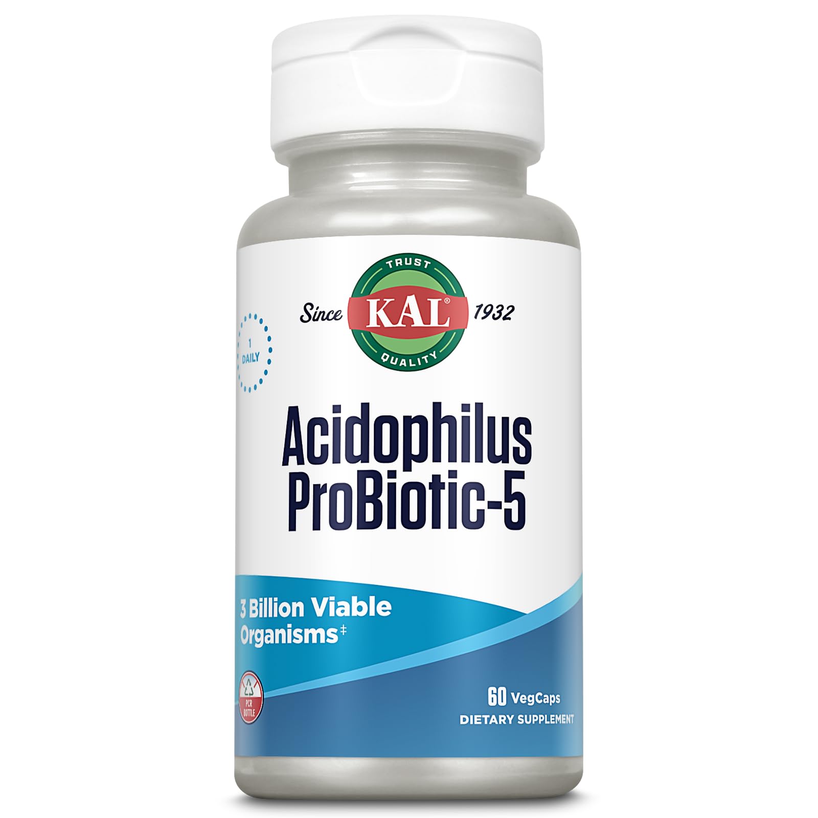 Foto 2 pulgar | Suplemento Kal Acidophilus Tablets Probiotic-5 3b 60 Tabletas - Venta Internacional.