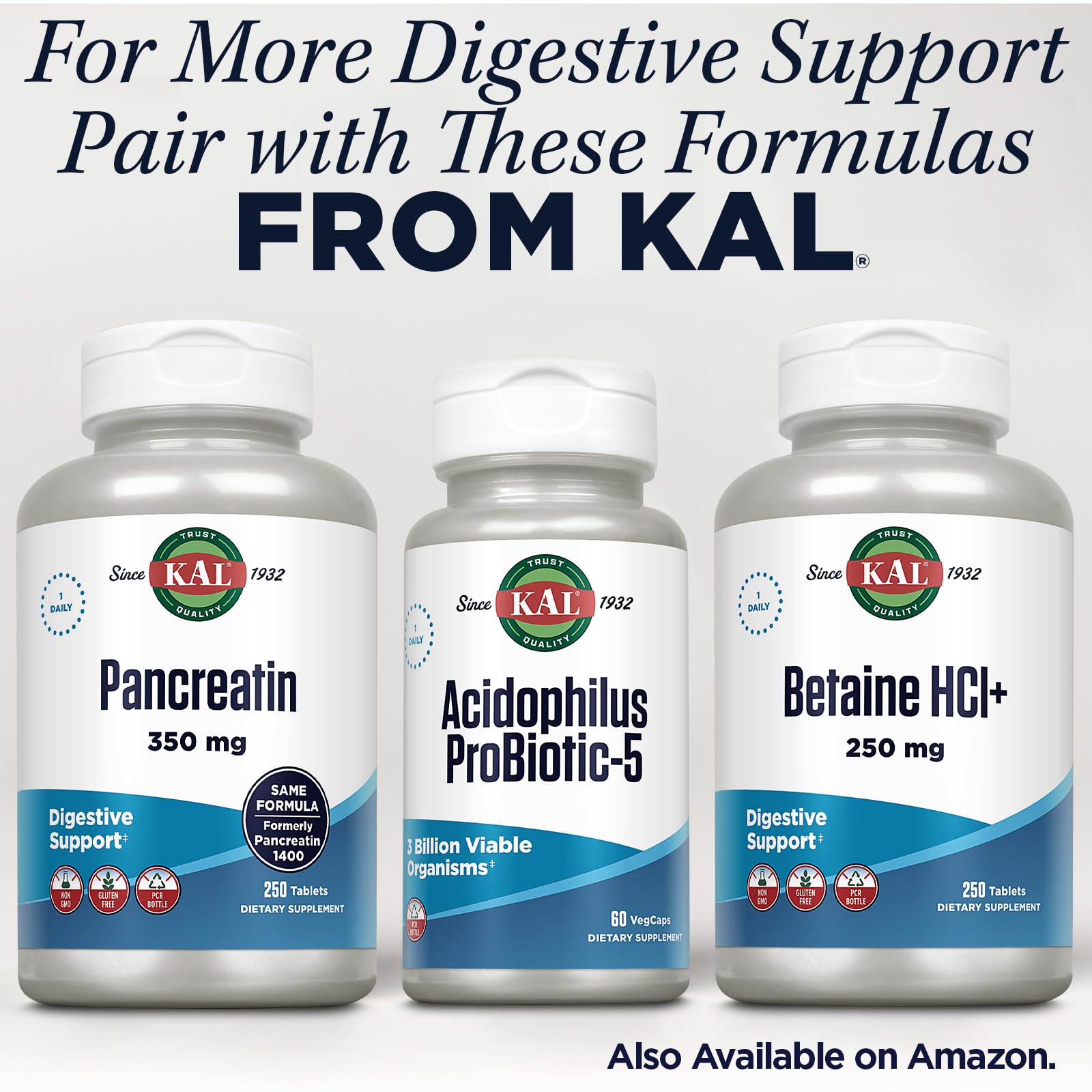 Foto 6 pulgar | Suplemento Kal Acidophilus Tablets Probiotic-5 3b 60 Tabletas - Venta Internacional.