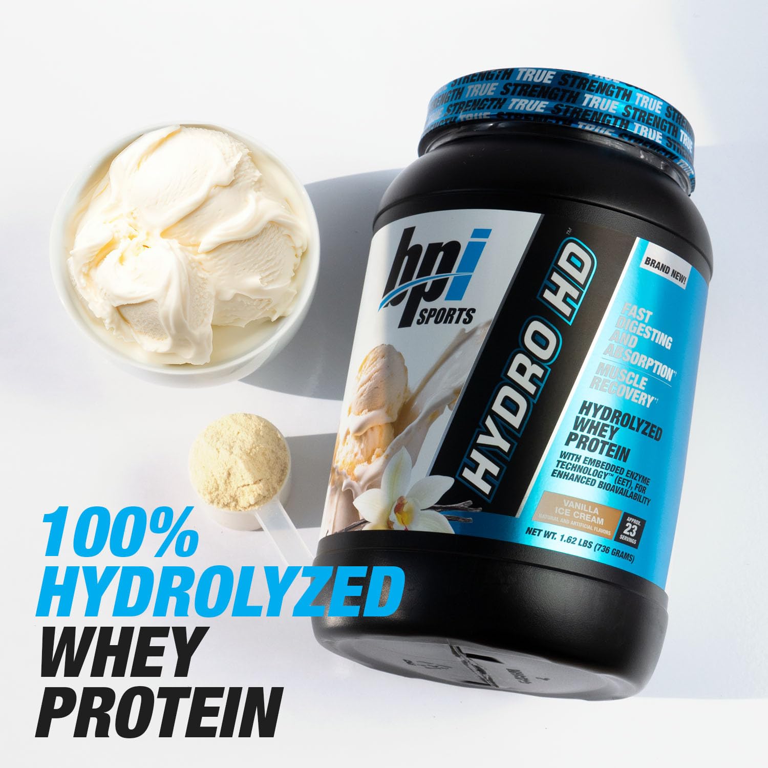 Foto 6 pulgar | Proteína De Suero En Polvo Bpi Sports Hydro Hd 25 G Protein Vanilla - Venta Internacional.