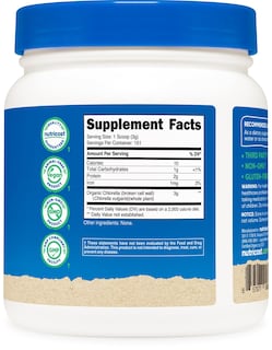 Foto 5 | Suplemento Nutricost De Clorella Orgánica En Polvo 473 Ml, 3 G/porción - Venta Internacional.