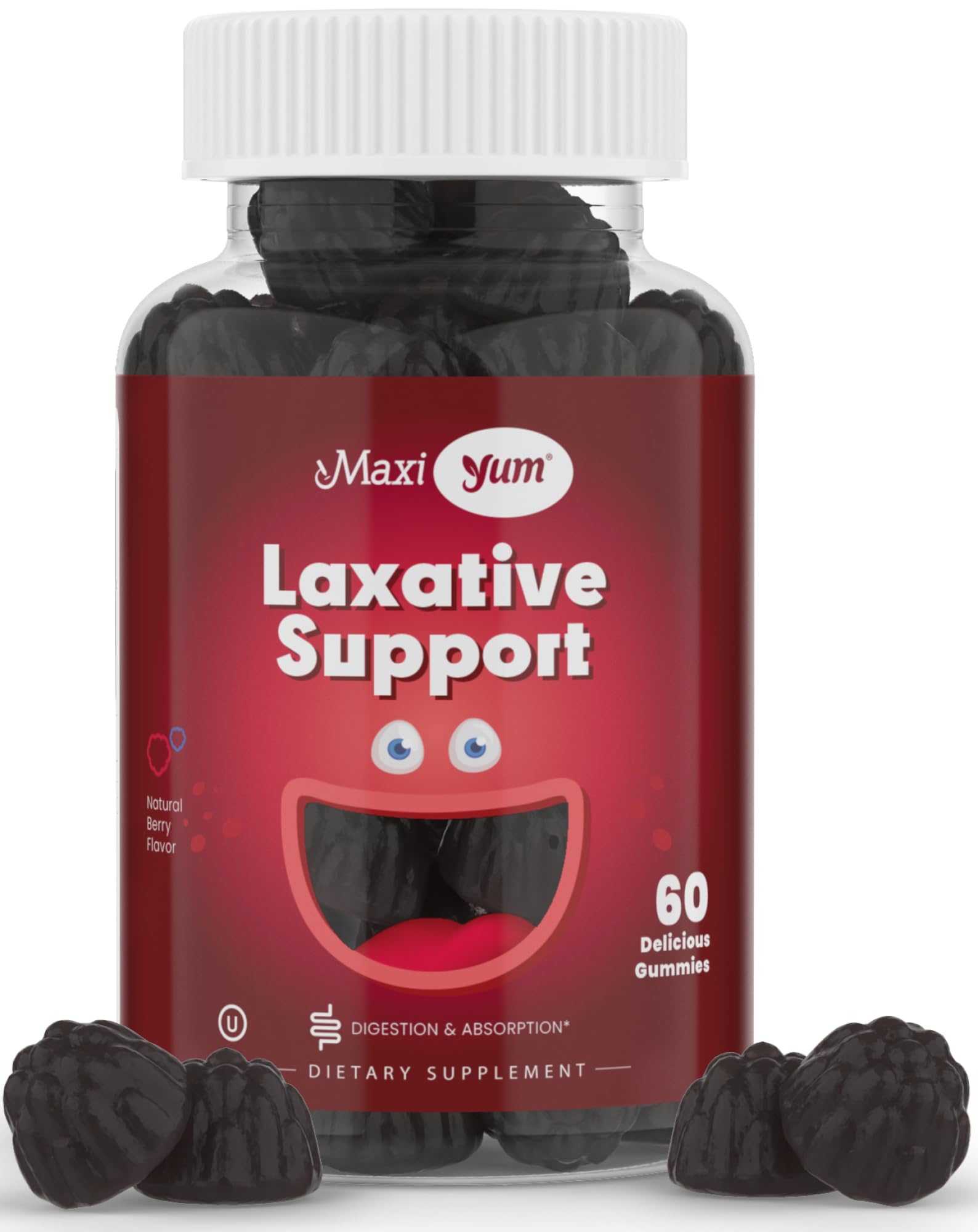 Foto 2 pulgar | Gominolas Laxantes Maxi Health 60, Gomitas Veganas Masticables - Venta Internacional.