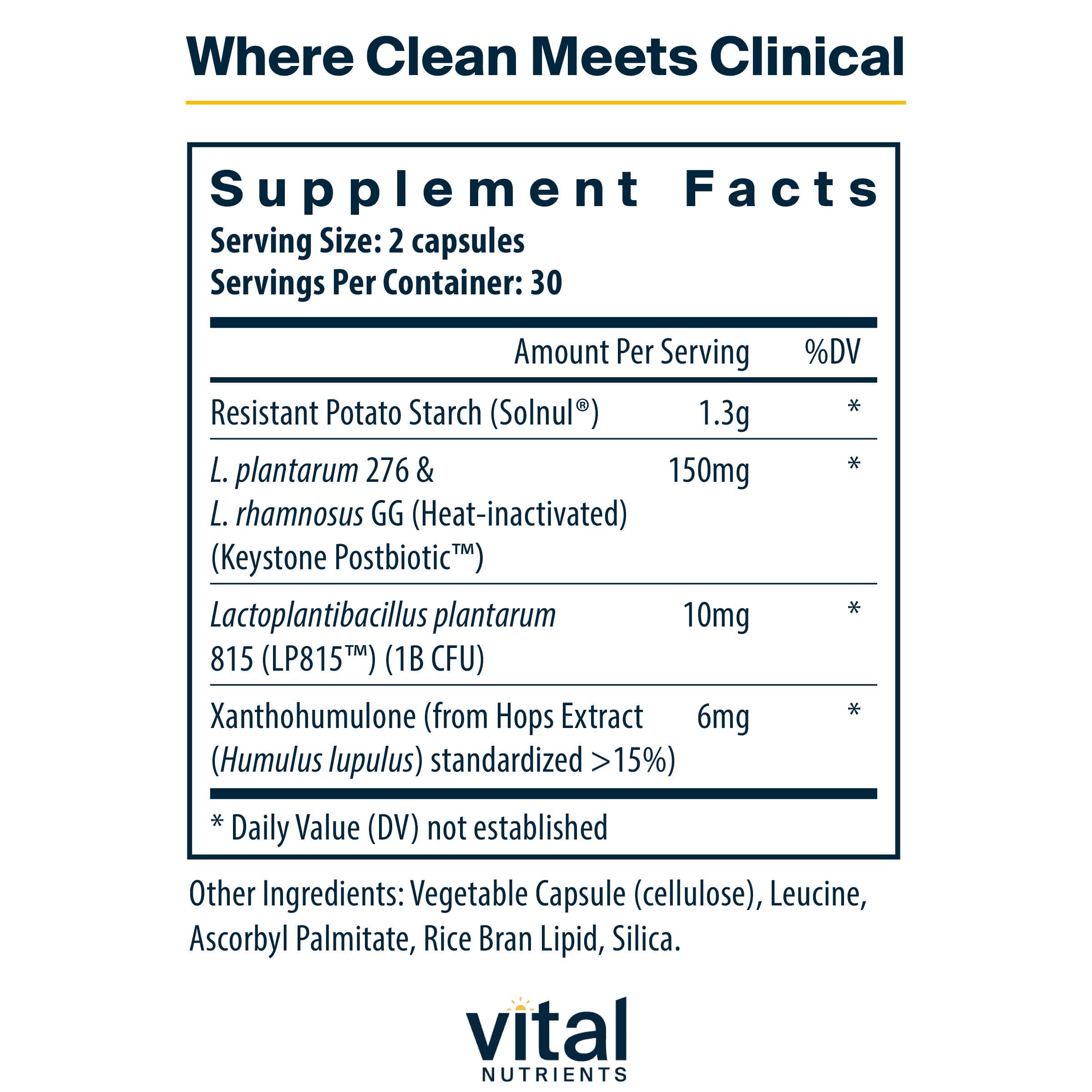 Foto 2 | Suplemento Vital Nutrients Glp-1 Complete 60 Cápsulas - Venta Internacional.