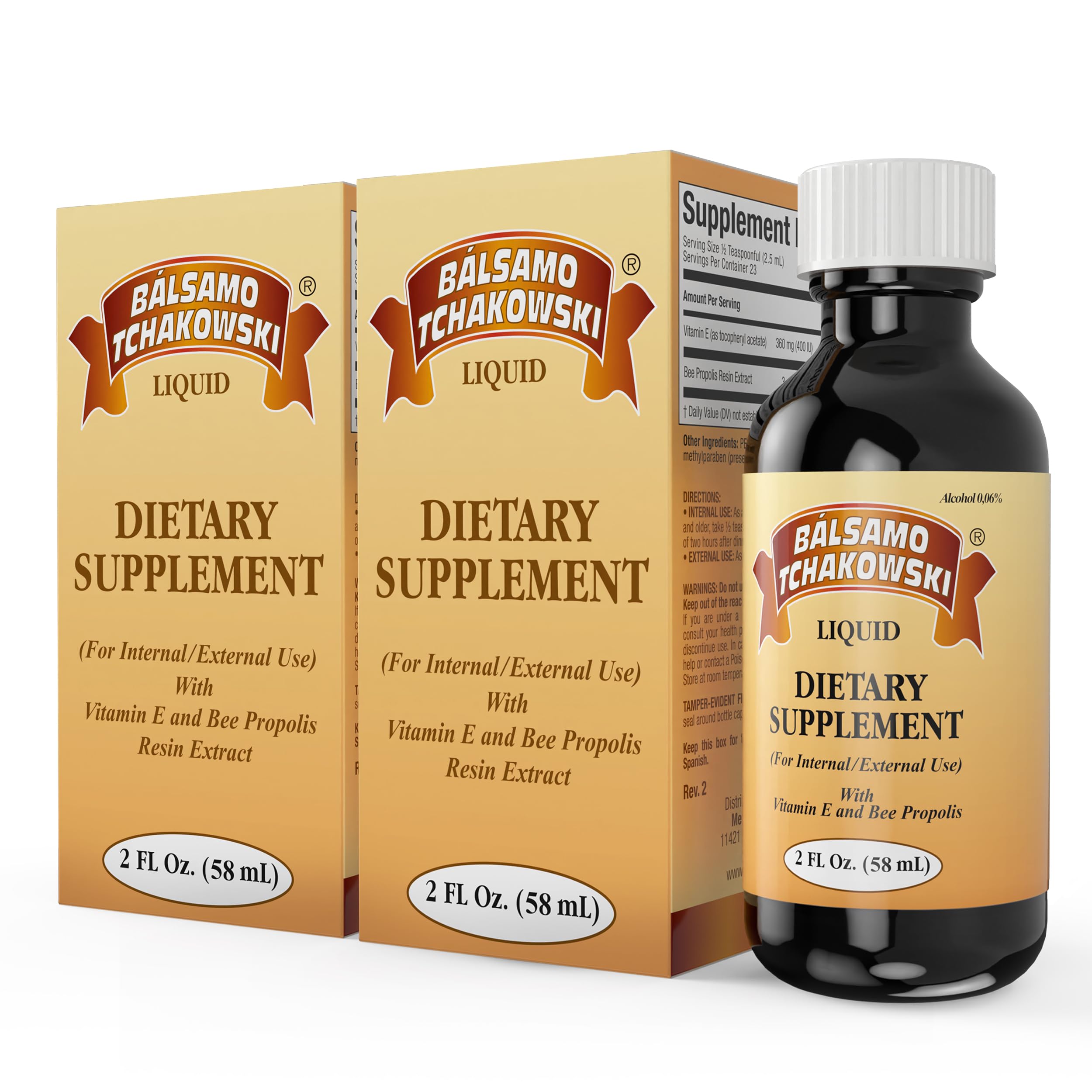 Foto 1 | Suplemento Balsamo Tchakowski Immune Support, 60 Ml, Paquete De 2 - Venta Internacional.