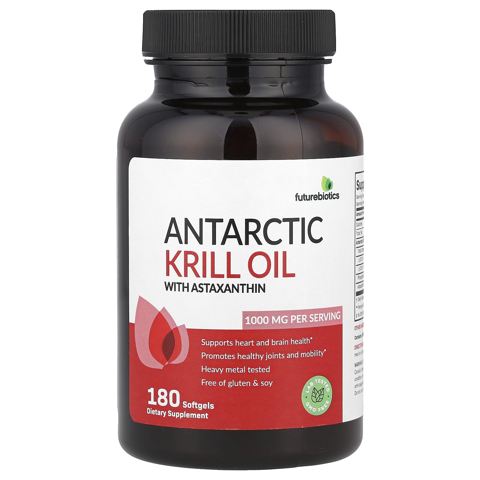 Foto 2 pulgar | Suplemento De Aceite De Krill Antártico De Futurebiotics, 1000 Mg, 180 Cápsulas Blandas - Venta Internacional.