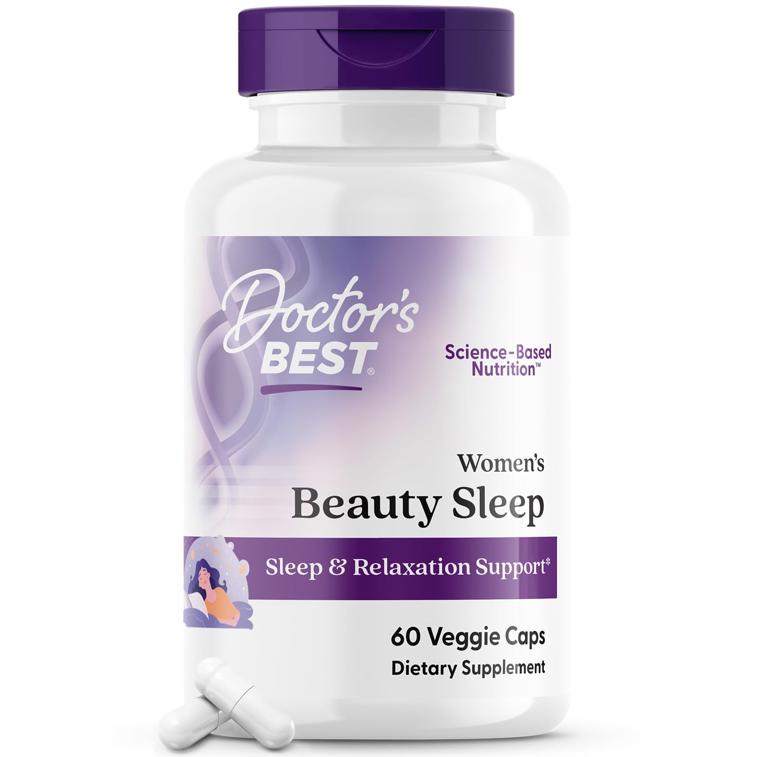 Foto 2 pulgar | Suplemento Doctor's Best Womens Beauty Sleep 60 Cápsulas - Venta Internacional.
