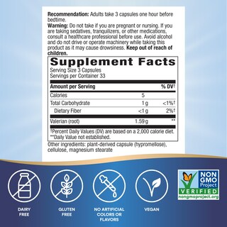 Foto 2 | Suplemento Nature's Way Con Raíz De Valeriana Tradicional Para Dormir, 100 Cápsulas - Venta Internacional.