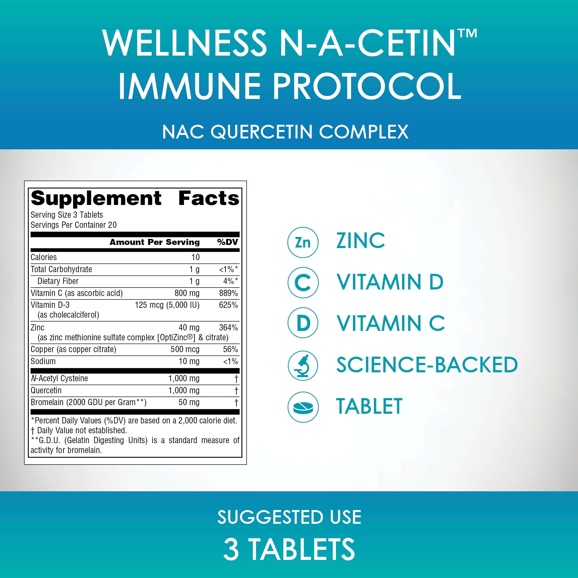 Foto 7 pulgar | Protocolo Inmunitario De N-a-cetin De Supplement Source Naturals Wellness - Venta Internacional.