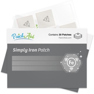 Foto 1 | Parche Tópico Patchaid Simply Iron, Suministro Para 30 Días - Venta Internacional.