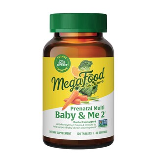 Foto 1 | Multivitaminas Prenatales Megafood Baby & Me 2 120 Comprimidos - Venta Internacional.
