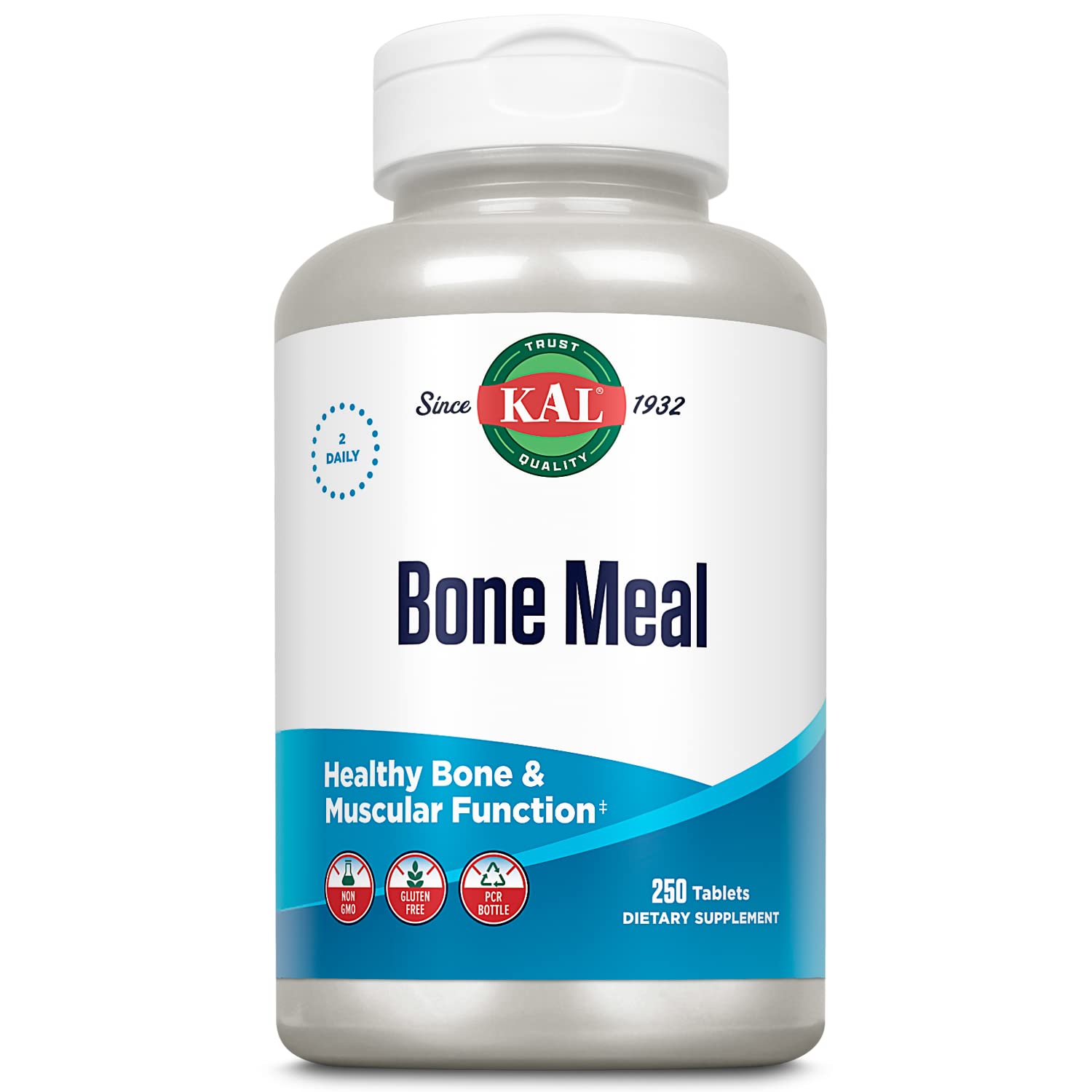 Foto 2 pulgar | Suplemento De Calcio Kal Bone Meal Tablets 250 Unidades - Venta Internacional.