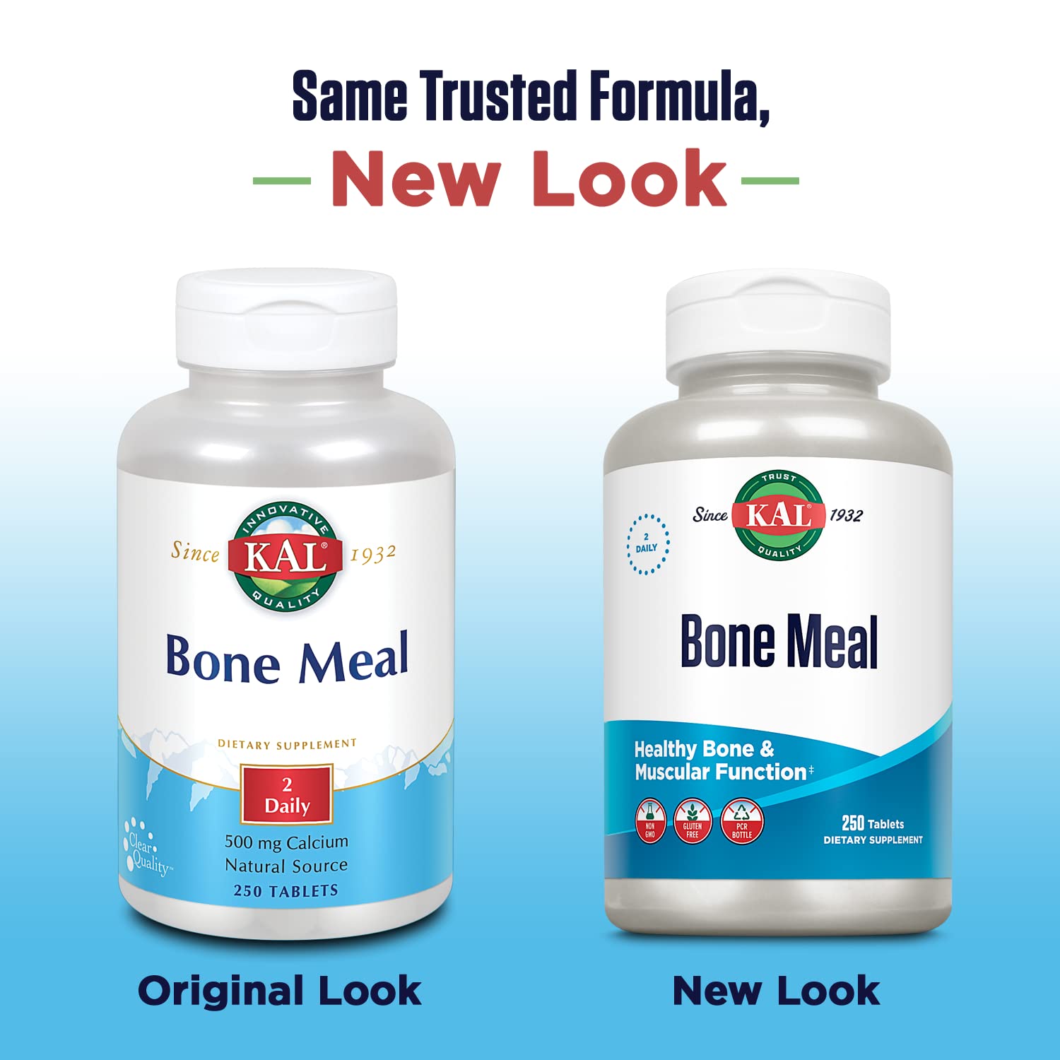 Foto 4 pulgar | Suplemento De Calcio Kal Bone Meal Tablets 250 Unidades - Venta Internacional.