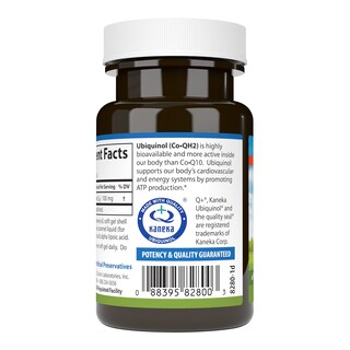 Foto 3 | Geles Blandos De Ubiquinol Co-qh De Supplement Carlson Labs, 30 Unidades - Venta Internacional.