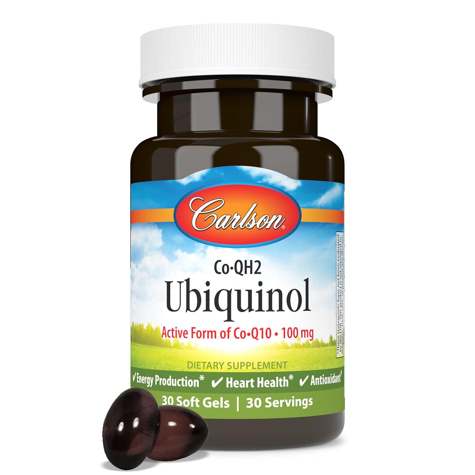 Foto 6 pulgar | Geles Blandos De Ubiquinol Co-qh De Supplement Carlson Labs, 30 Unidades - Venta Internacional.
