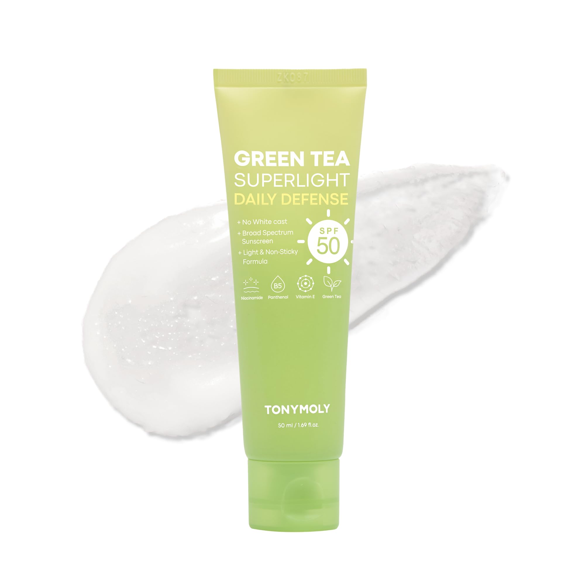 Protector Solar Tonymoly Green Tea Spf 50 50 Ml Para Rostro - Venta Internacional.