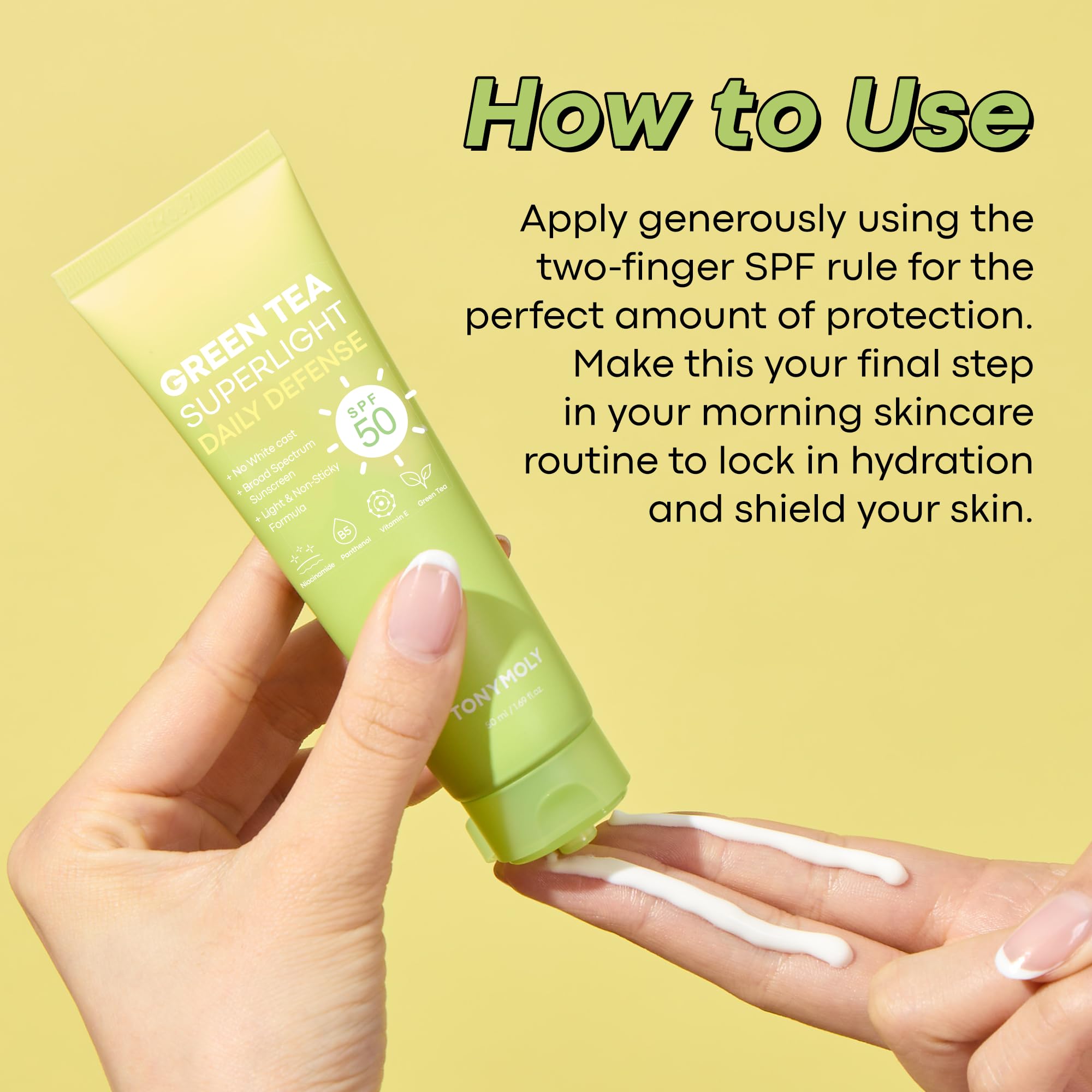 Foto 6 pulgar | Protector Solar Tonymoly Green Tea Spf 50 50 Ml Para Rostro - Venta Internacional.