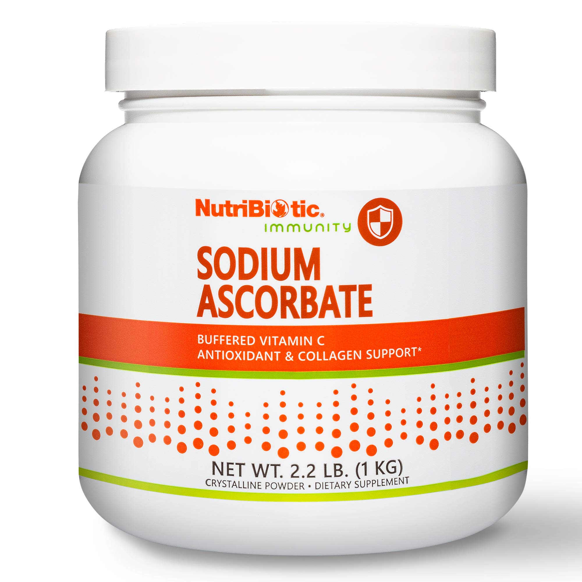 Foto 1 | Vitamina C En Polvo Nutribiotic, Ascorbato De Sodio, 1 Kg - Venta Internacional.