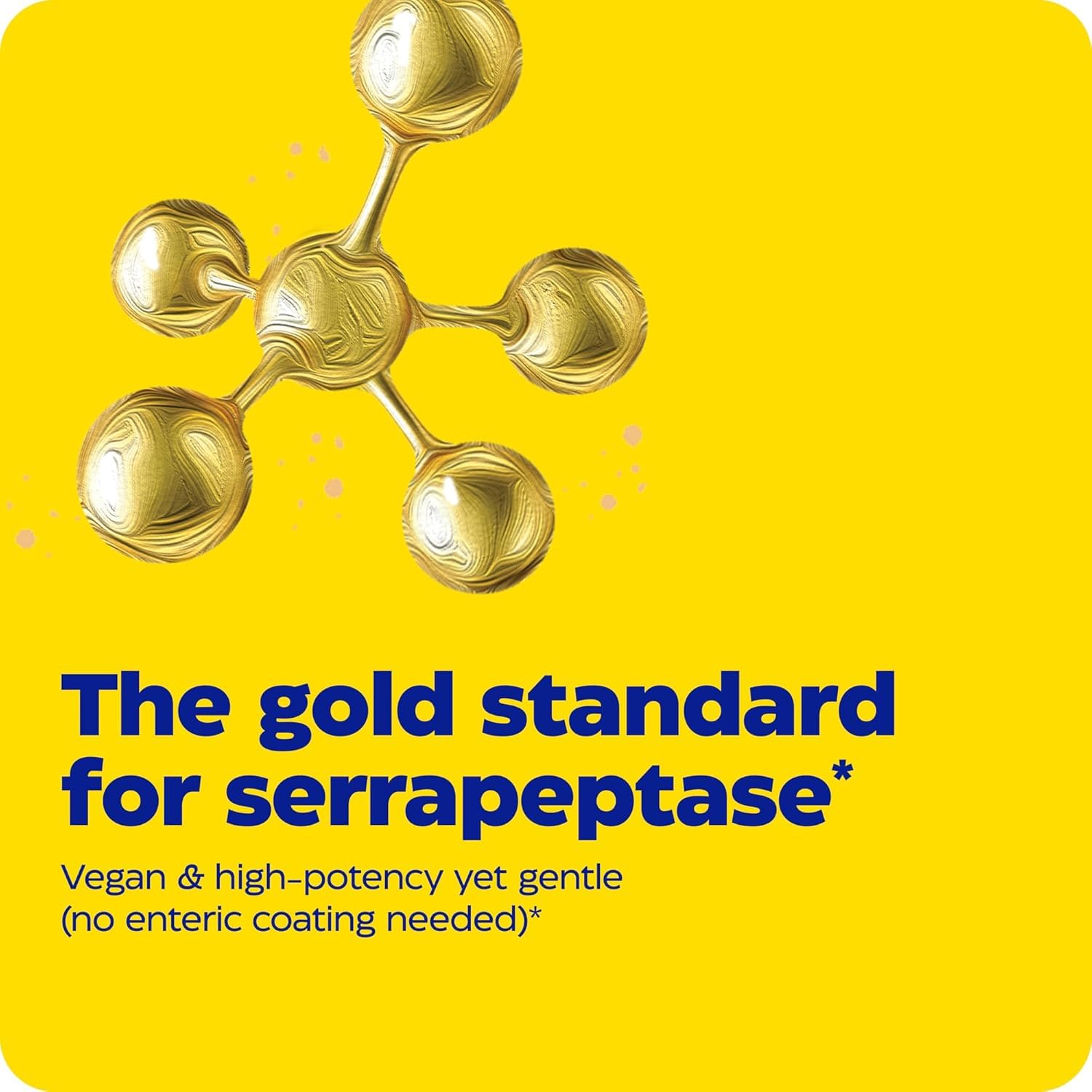 Foto 5 pulgar | Suplemento Enzymedica Serragold Serrapeptase 60 Cápsulas - Venta Internacional.