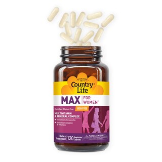 Foto 6 | Suplemento Country Life Max Para Mujer 120 Cápsulas Veganas - Venta Internacional.