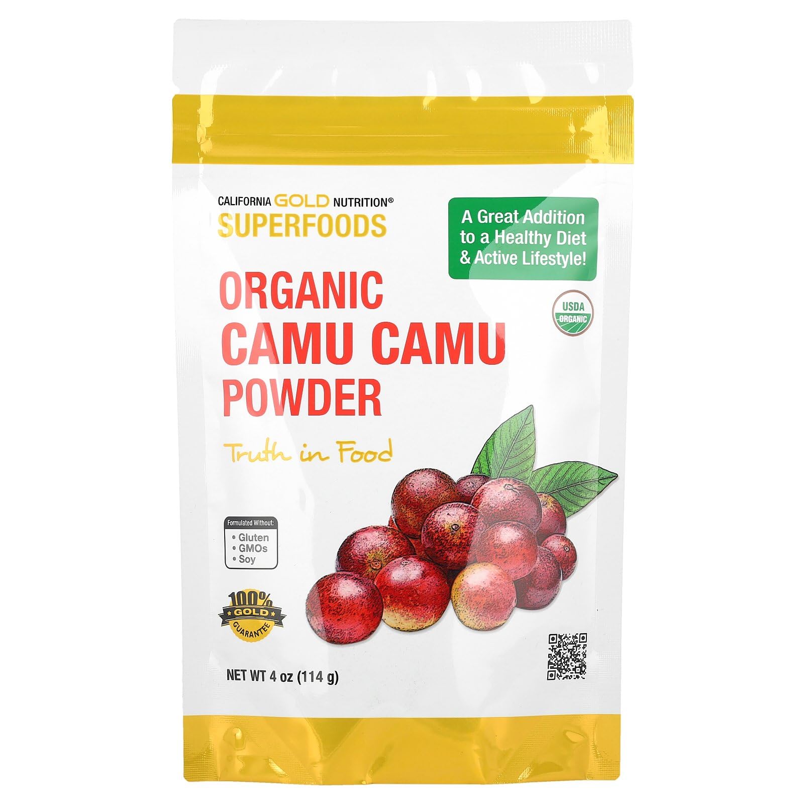 Foto 2 pulgar | Camu Camu En Polvo California Gold Nutrition 114 G - Venta Internacional.
