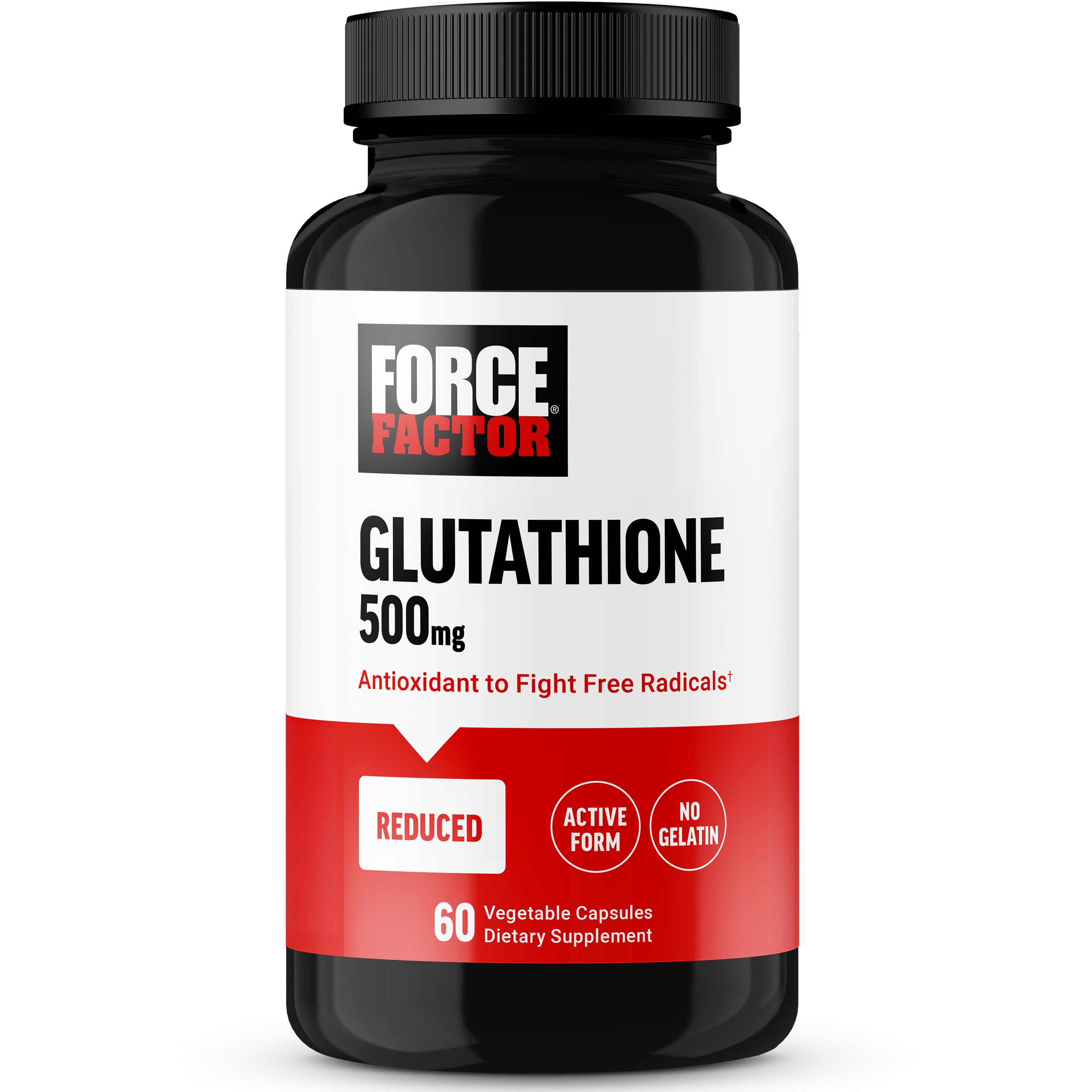 Foto 2 pulgar | Suplemento De Glutatión Force Factor 500 Mg 60 Cápsulas - Venta Internacional.