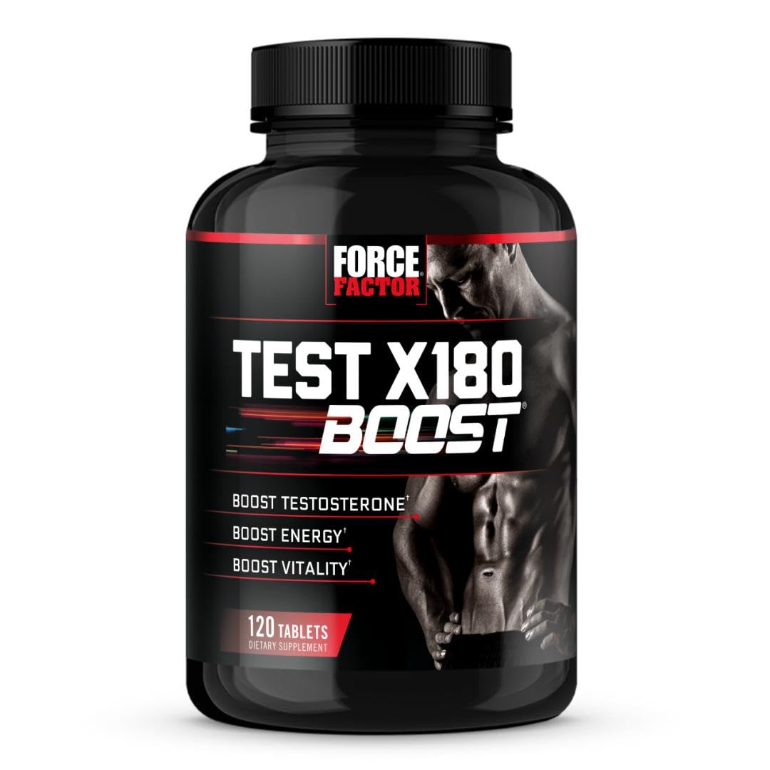 Foto 2 pulgar | Testosterone Booster Force Factor Test X180 Boost 120 Tabletas - Venta Internacional.