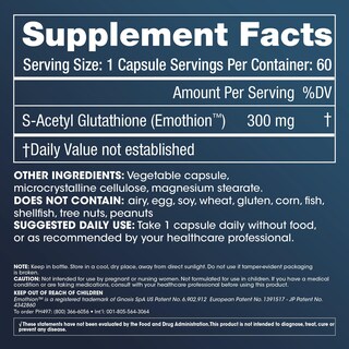 Foto 2 | Suplemento Prohealth S-acetil Glutatión 300 Mg 60 Cápsulas - Venta Internacional.
