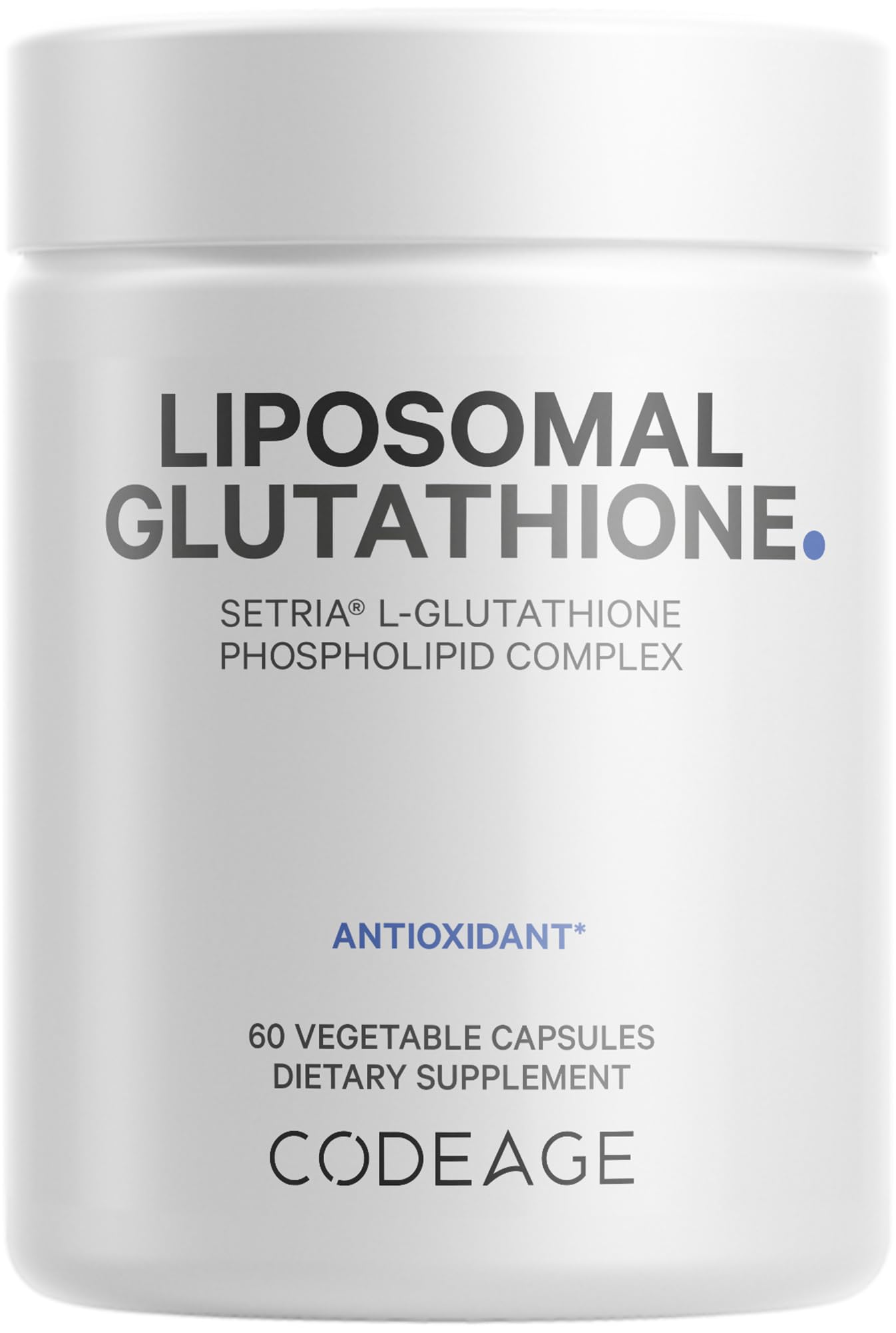Foto 2 pulgar | Suplemento De Glutatión Liposomal Codeage 500 Mg 60 Cápsulas - Venta Internacional.