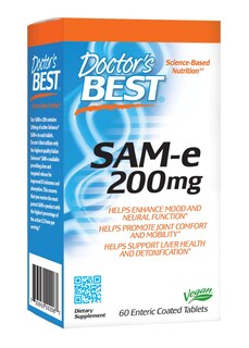 Foto 1 | Suplemento Doctor's Best, Tabletas Sam-e, 200 Mg, 60 Unidades - Venta Internacional.