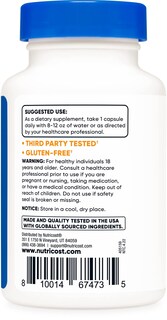 Foto 3 | Suplemento Nutricost De Yoduro De Potasio (ki) 65 Mg 90 Cápsulas - Venta Internacional.