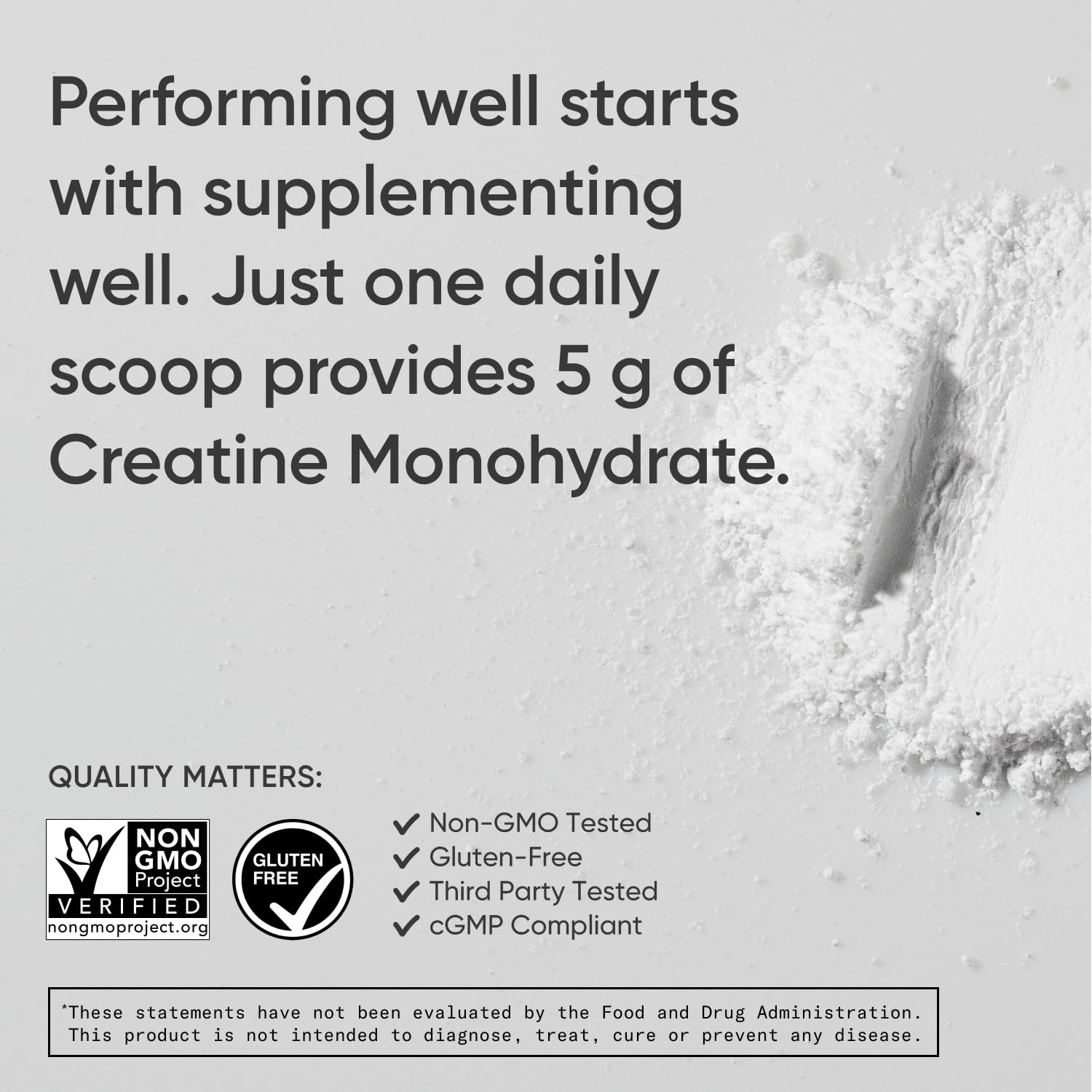 Foto 5 pulgar | Suplemento Sports Research Con Monohidrato De Creatina, 500 G - Venta Internacional.