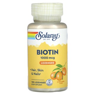 Foto 1 | Suplemento Solaray Biotina Sublingual 1000 Mg 100 Comprimidos - Venta Internacional.