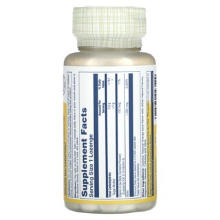 Foto 2 | Suplemento Solaray Biotina Sublingual 1000 Mg 100 Comprimidos - Venta Internacional.