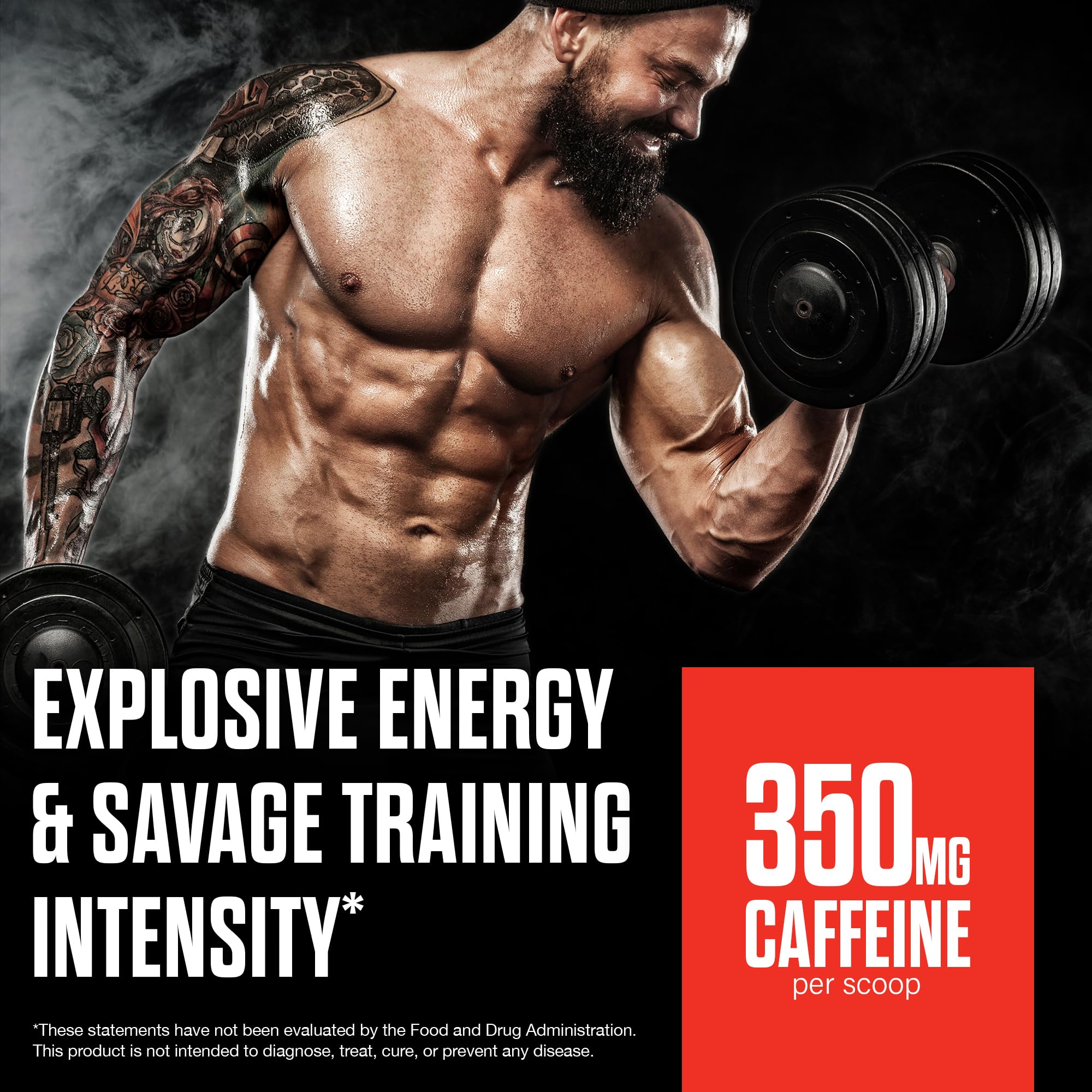 Foto 4 | Preworkout Jnx Sports ¡la Sombra! 350 Mg De Cafeína Y Fresa - Venta Internacional.